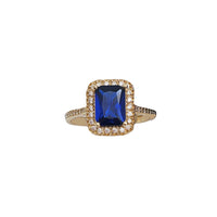 Cubic Zirconia Lady Ring (14K)