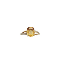 Diamond Citrine Ring (18K)