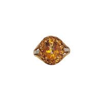 Oval Citrine Lady Ring (18K)