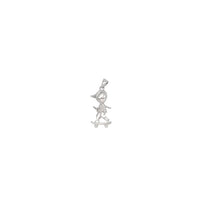 Skateboard Little Boy Pendant (14K)