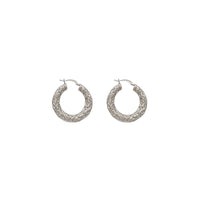 Hoop Earrings (Silver)