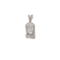 Jesus Head Pendant (Silver)