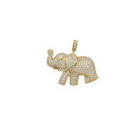 Elephant CZ Pendant (Silver)