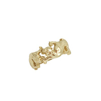 Leopard Ring (14K)
