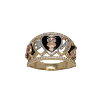 Zirconia Seven Potential Fancy Ring (14K)