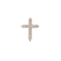 Diamond Cross Slide Pendant (14K)