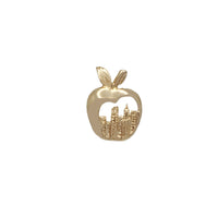Apple City Round Pendant (14K)