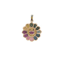Diamond Murakami Flower Pendant (14K)