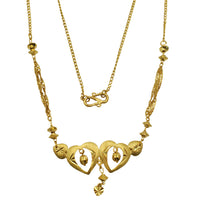 Heart Fancy Necklace (24K)