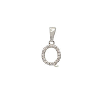 Letter CZ pendant (Silver)