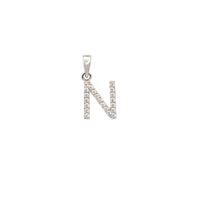 Letter CZ pendant (Silver)