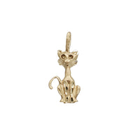 Cat Pendant (14K)