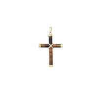 Jade Brassard Cross Pendant (14K)
