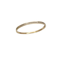 Diamond Bangle Bracelet (14K)