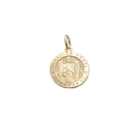 Guardian Angel Round Medallion (14K)
