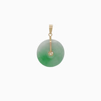 Round Jade Pendant