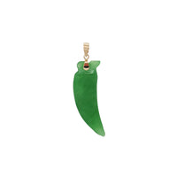 Jade Tooth Pendant (14K)