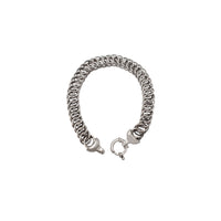 Hollow Cuban Swirl Bracelet (SILVER)