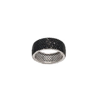 All The Way Around Zirconia Ring (Silver)