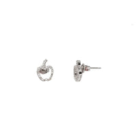 Diamond Apple Stud Earring (14K)