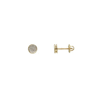 Diamond Round Stud Earring (14k)