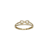 Zirconia Infinity Ring (14K)