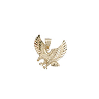 Diamond-Cut Eagle Pendant (14K)