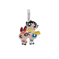 The Powerpuff Girls Pendant (Silver)