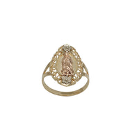 Tricolor Virgin Mary Ring (14K)