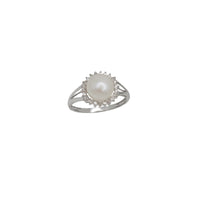 Pearl Diamond Ring (14K)