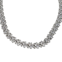 Zirconia Fancy Chain (Silver)