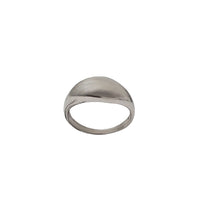 Plain Dome Ring (Silver)