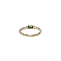 Birthstones Pave CZ Ring (14K)