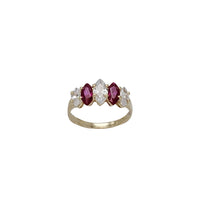 Zirconia Marquise Lady Ring (14K)