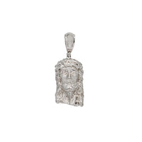 Plain Jesus Head Pendant (Silver)
