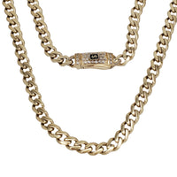 Zirconia Monaco Chain (14K)