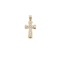 Cross Cz Pendant (14K)