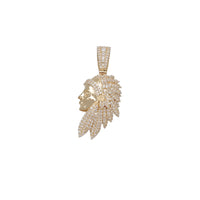 Indian Head Pendant (14K)
