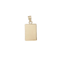 Rectangle Dog Tag Pendant (14K)