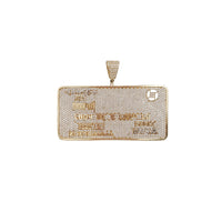 Iced Out-Debit Card Pendant (14K)