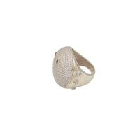 Iced-Out Man Ring (14K)