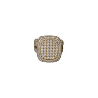 Iced-Out CZ Men Ring (14K)