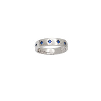Cubic Zirconia Stone Ring (Silver)