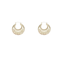 Croissant Hoop Earring (14K)