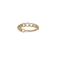 Cuban CZ Ring (14K)