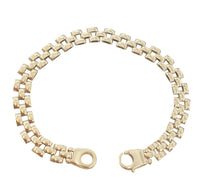 Fancy Rolex Link Bracelet (14K)