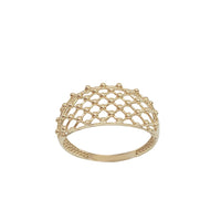 Yellow Gold Net Ring (14K)