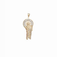 Saint Jude CZ Pendant (14K)