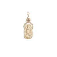 Virgin Guadalupe CZ Pendant (14K)