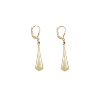 Dangling Plain Earrings (14K)